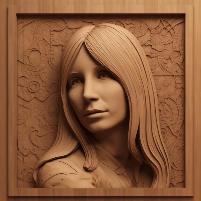 Famous (Barbra Streisand 1, 3DFMS_8548) 3D models for cnc